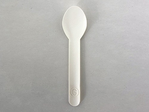 Bild von Papier Eislöffel 13cm, weiß